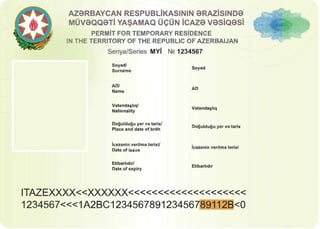 Azerbaijan Residence Permit